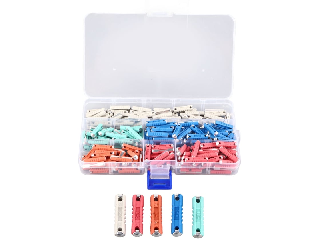 Veloriskku-kit De 200 Peças De Fios De Fusível Torpedo Multicolor Para Carros Europeus Estilo Antigo