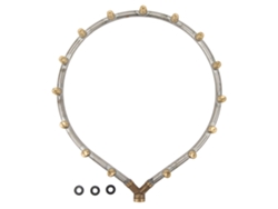 Boquilla anular multifuncional G3/8 con rosca hembra y cabezal múltiple, boquilla atomizadora en forma de anillo para riego agrícola de jardín, 15 cabezales
