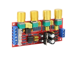 Módulo Preamplificador De Audio Hifi Placa Amplificador Control De Volumen Eq Ne5532 Ac 12v