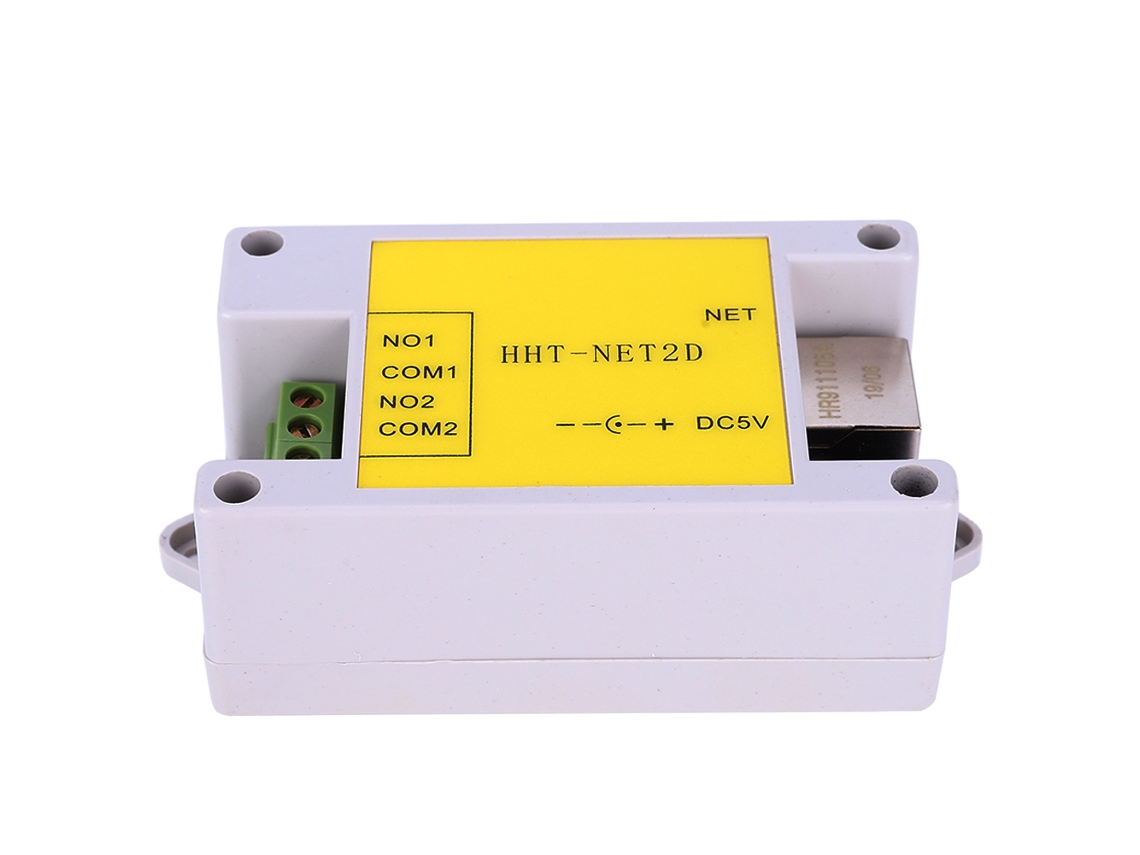Módulo De Relé Ip De 2 Canales Para Control Remoto De Hogar Inteligente Dc5v Hht Net2d