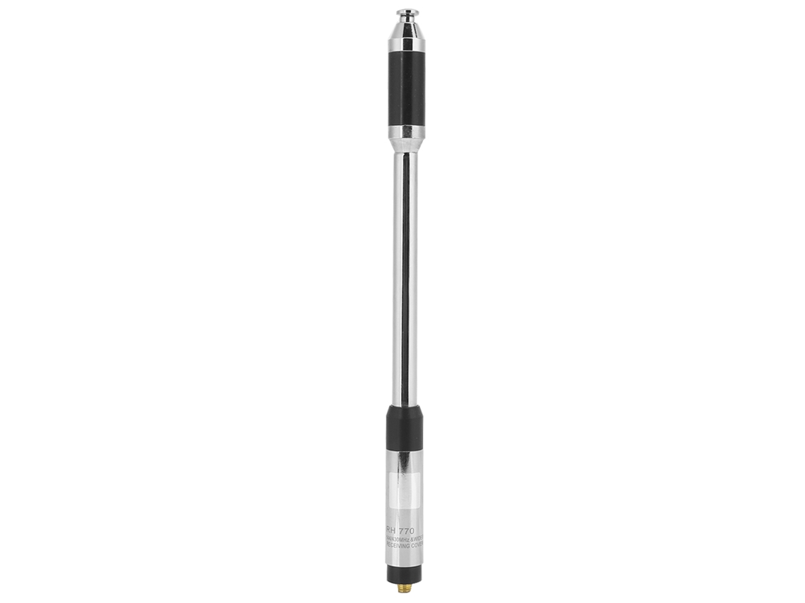 Antena de radio walkie-talkie de banda dual UV con antena telescópica