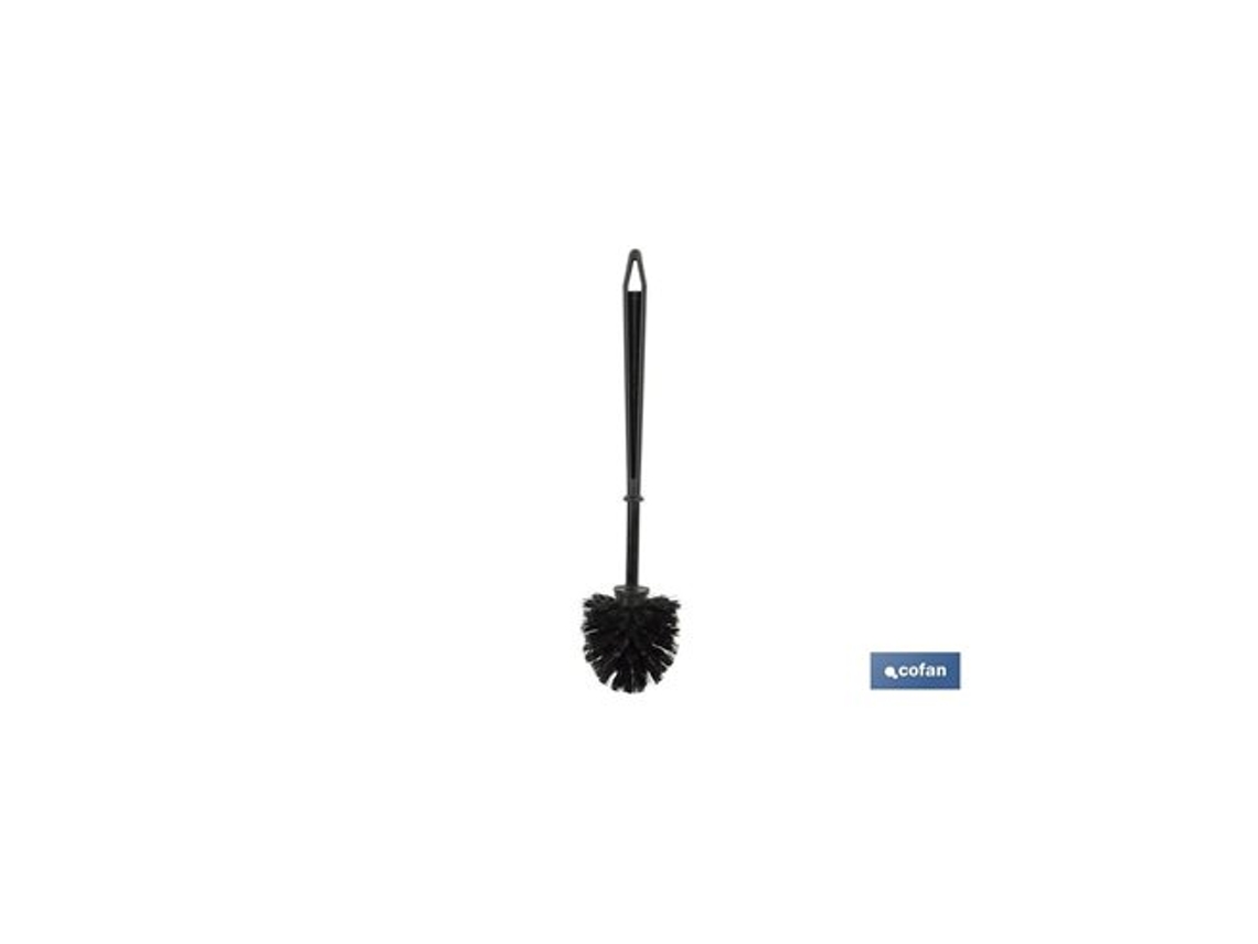 Escobilla De Baño 36cm Fabricada En Polipropileno Color Negro