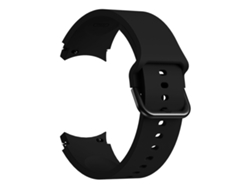 Bracelete Para Samsung Galaxy Watch 4 (40mm) - Silicone Universal Com Fivela - Preto