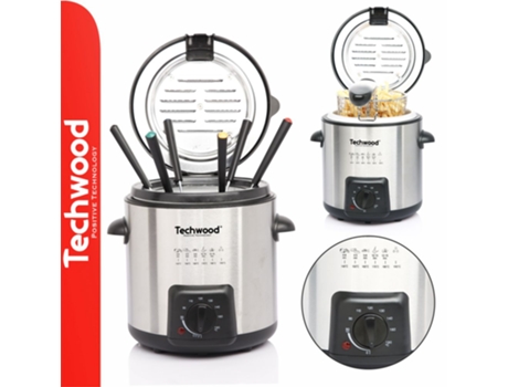 Fondue/Secadora Eléctrica De 840W6 Pinchos