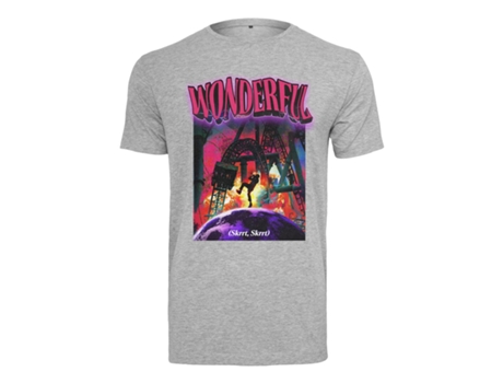 Camiseta MISTER TEE Wonderful Gris (S)