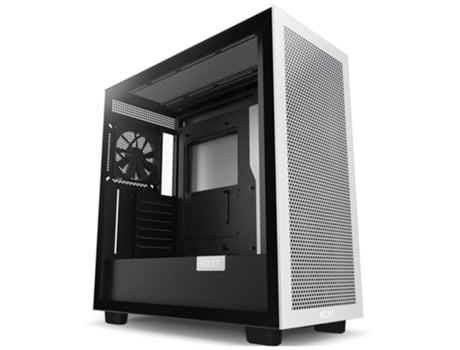 Torre ATX NZXT H7 Flow Vidrio Templado Negro/Blanco