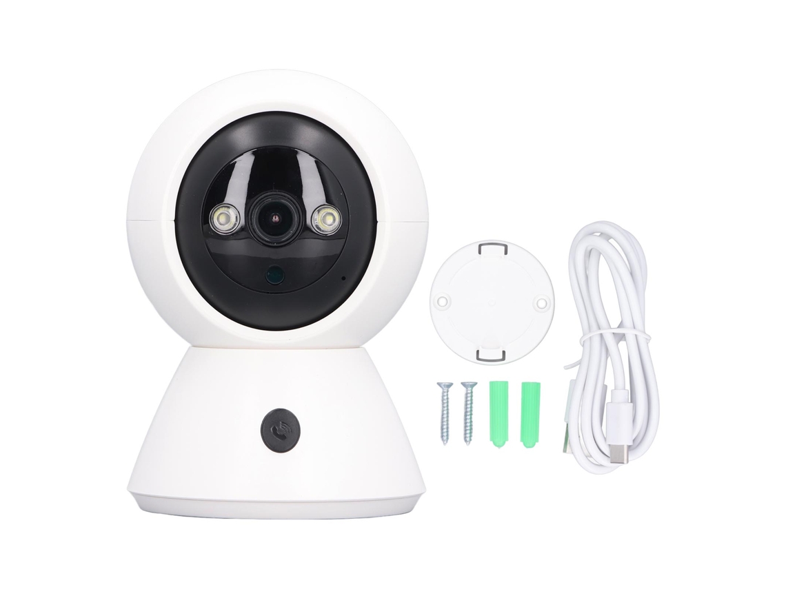 Cámara De Seguridad Wifi De 2 Mp Y 1080p Con Visión Nocturna Bidireccional Y Monitoreo Remoto Del Hogar.