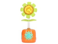 Ats-máquina De Burbujas Eléctrica Para Niños Forma De Girasol Con Luces Coloridas Y Música Juguete Fabricante De Burbujas