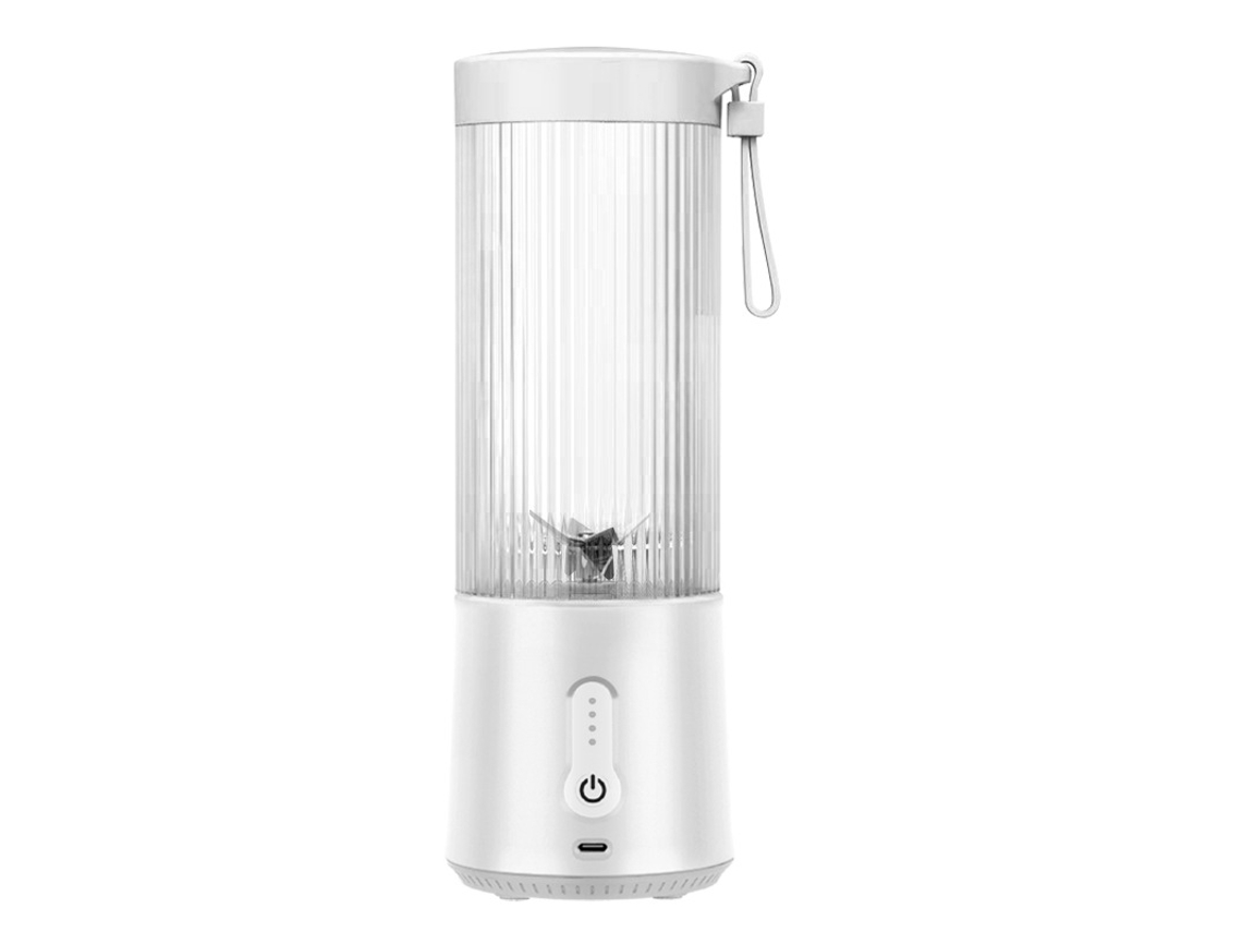 Licuadora portátil multifuncional con interfaz USB Mdug (blanca)