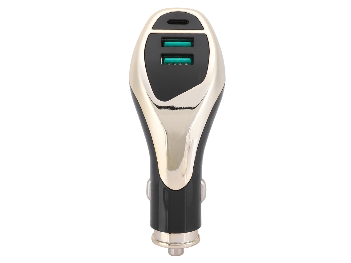 Cargador Portátil Universal Para Coche Con Carga Rápida De 36 W Qc3.0 Pd, Aplicable A Varios Modelos.