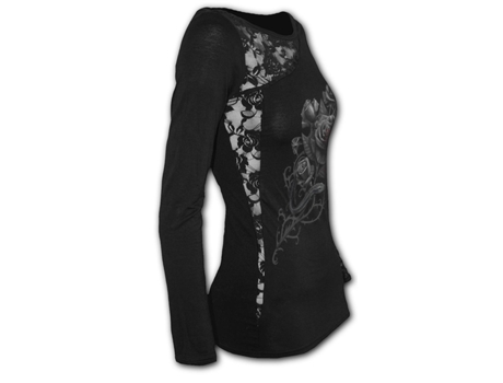 Camiseta Fatal Attraction SPIRAL (XL - Viscosa - Negro)