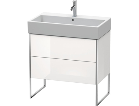 DURAVIT XSquare Vanity unit vertical 78,4x 46,0 cm, 2 cajones, para lavabo Vero Air 235080