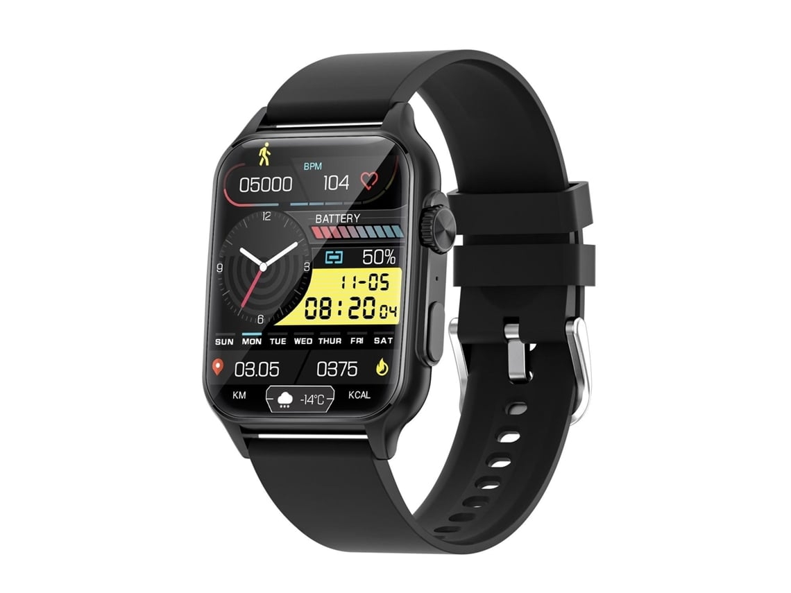 Fitness Tracker Smartwatch 2.0 Monitor de actividad con pantalla táctil para hombres con llamada Bluetooth Monitoreo impermeable de YEMAESRE
