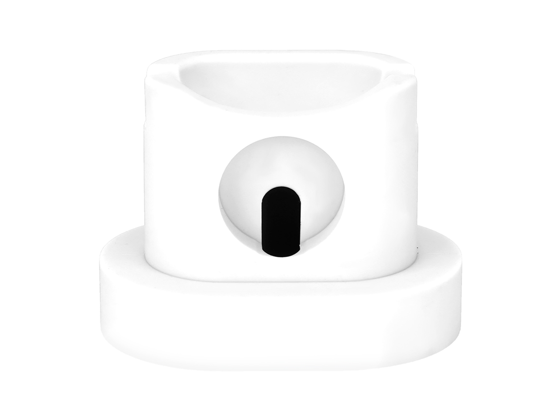 Base De Silicona Para Airpods/iwatch De Carga Rápida Original, Carga Vertical De Escritorio Y De Noche