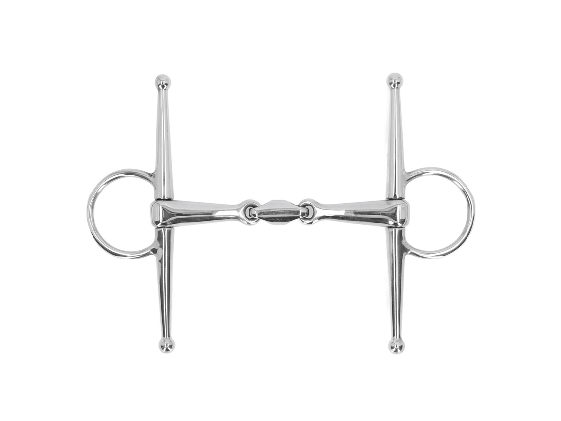 Bocado De Acero Inoxidable De 135 Mm Para Caballos En Crecimiento - Regalo Para Actividades Al Aire Libre