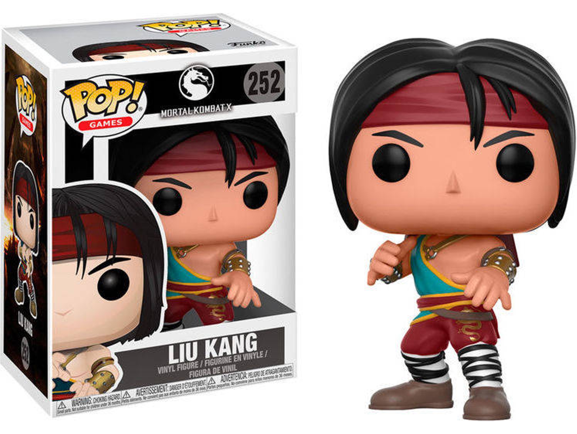 Figura FUNKO POP! Mortal Kombat Liu Kang