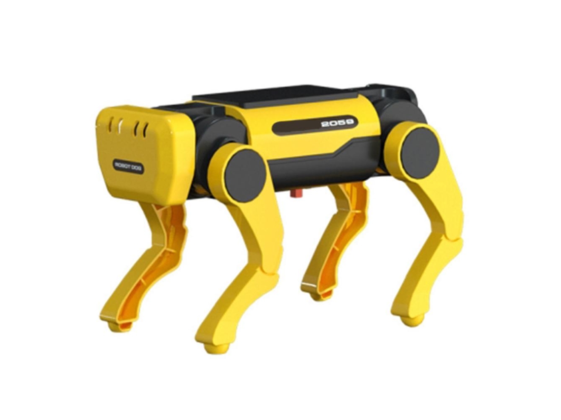 Perro robot biónico inteligente de cuatro patas modelo Bj, juguete mecánico con energía solar, rompecabezas para niños, regalo de cumpleaños y Navidad.