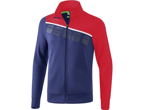 Chaqueta Poliéster Niños ERIMA 5-C (Azul Mariño, Rojo y Blanco - 12 ans)