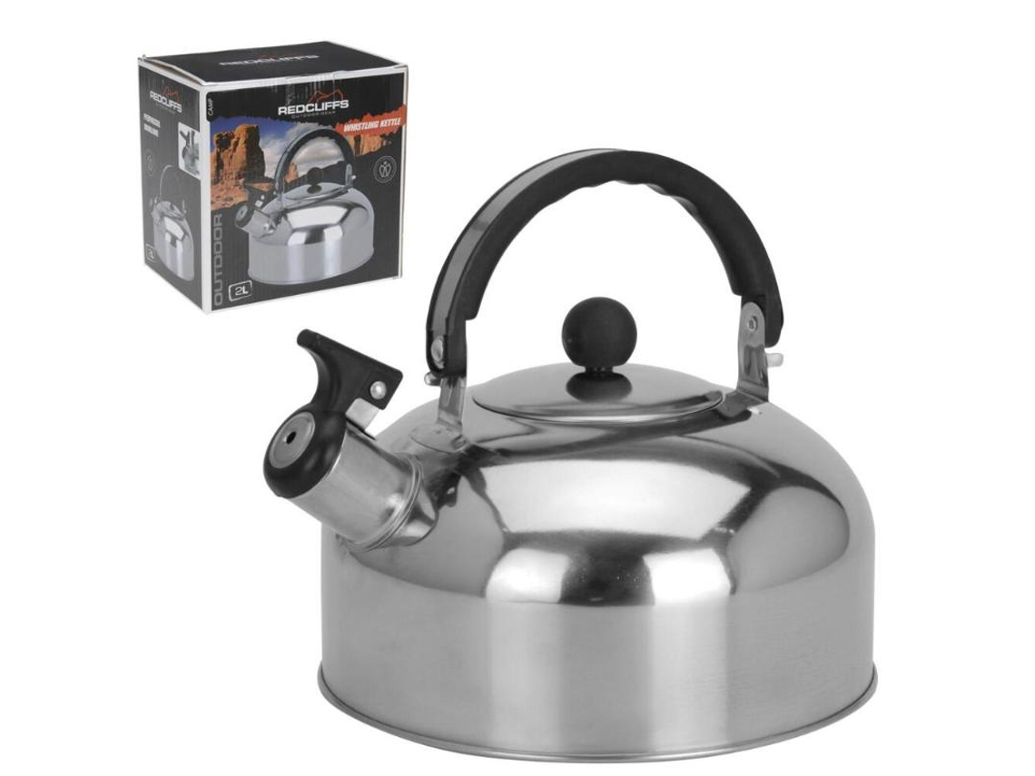 Tetera inoxidable silbato 2 l