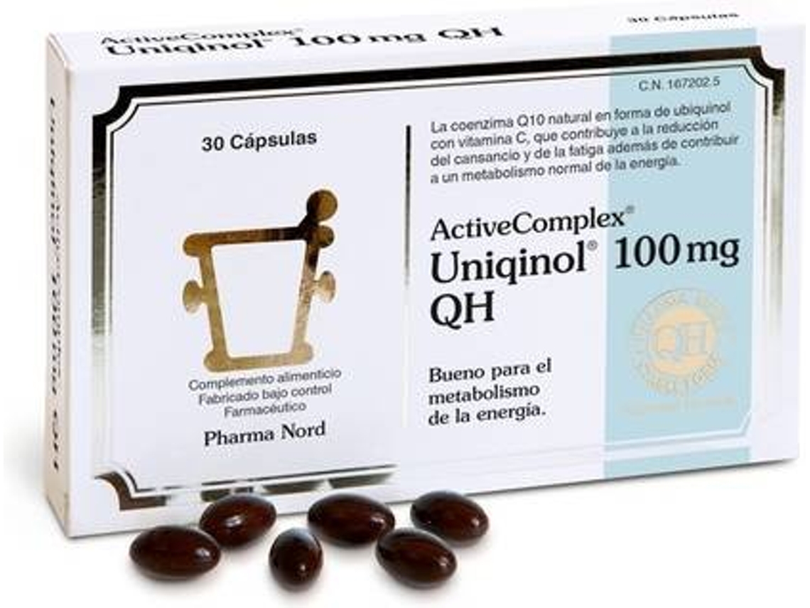 Complemento Alimentar PHARMA NORD Activecomplex Uniqinol (30 cápsulas)