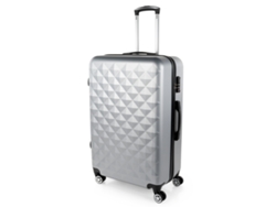 Maleta Abs Grande ITACA Diamond plata (49,5X77,5X27 Cm - 91L)