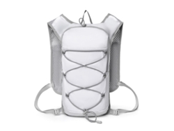 Mochila deportiva blanca para exteriores, con portabotellas, gran capacidad, para ciclismo, senderismo y escalada.