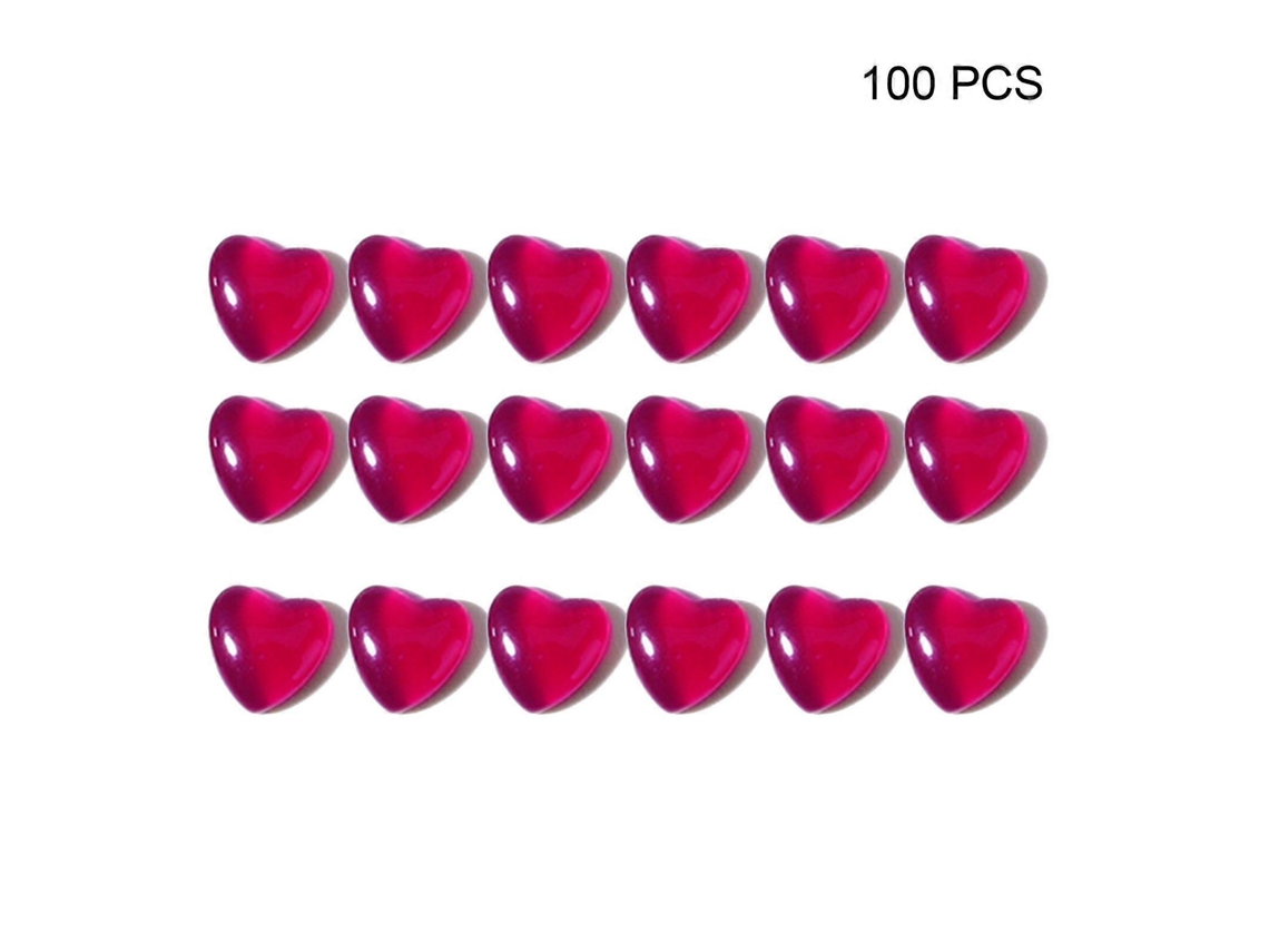 Decoraciones de uñas en forma de corazón para diseños de uñas de gel, joyería DIY Nostalgia88