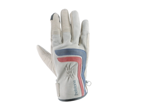 Guantes de moto de cuero para el verano HELSTONS Jeff 4Ways Taille 9
