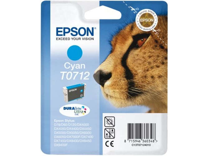 Cartucho EPSON T0712 Azul (C13T07124020)