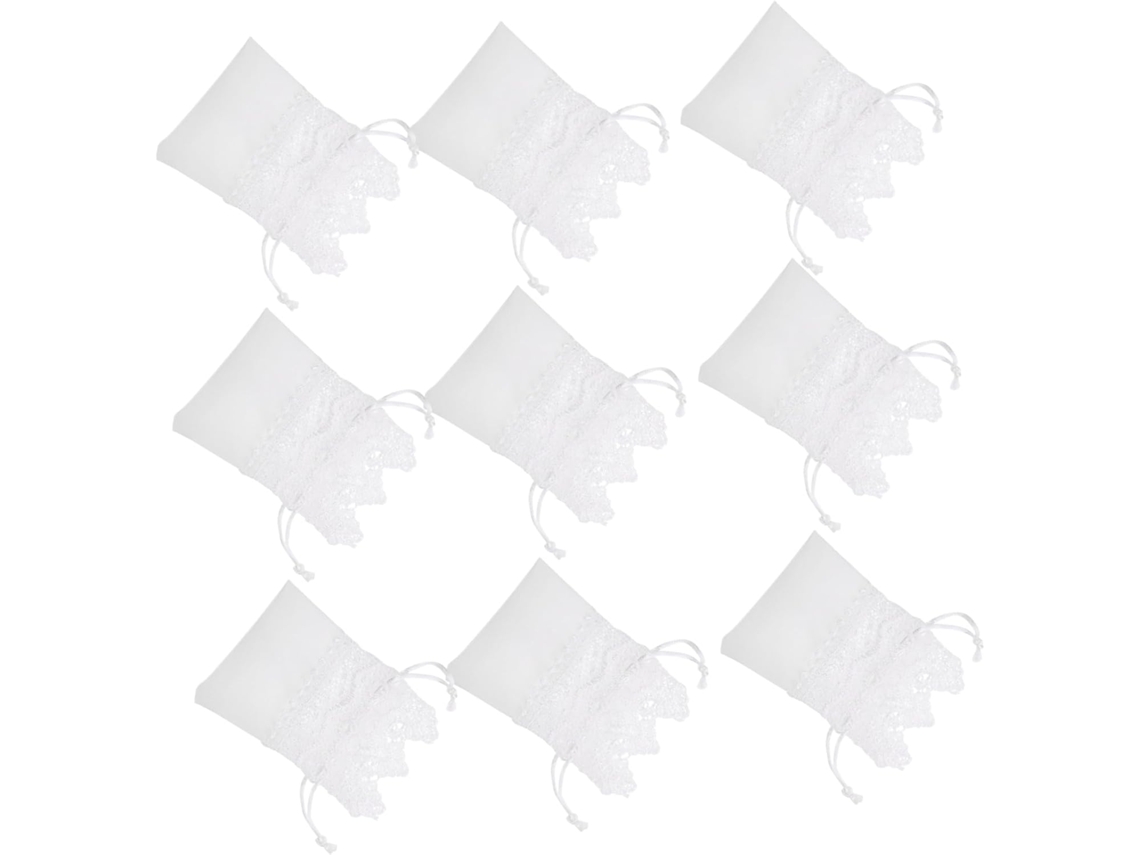 Nuobesty De 20 Bolsas Organizadoras De Tecido Para Viagem E Casamento Com Decorações De Natal