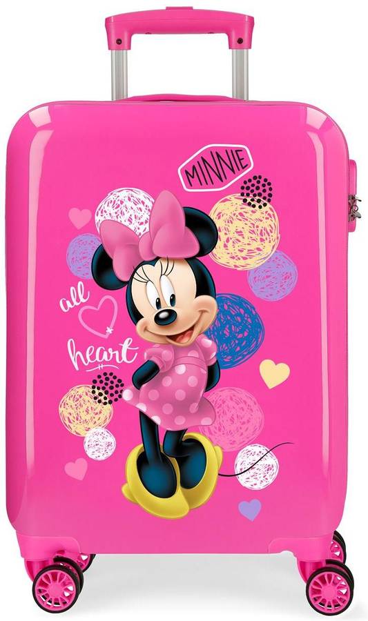 Maleta De Cabina enjoy minnie icon con capacidad 34l disney heart all