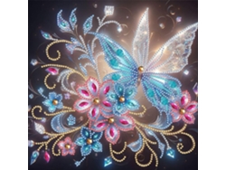 Pintura de diamante SIURN Ab37, manualidades, decoración del hogar (30 x 30 cm)