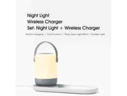 Cargador Inalámbrico Portátil Zhiji De 10 W Para Luz Nocturna, 5 V 2 A, Compatible Con Samsung S10
