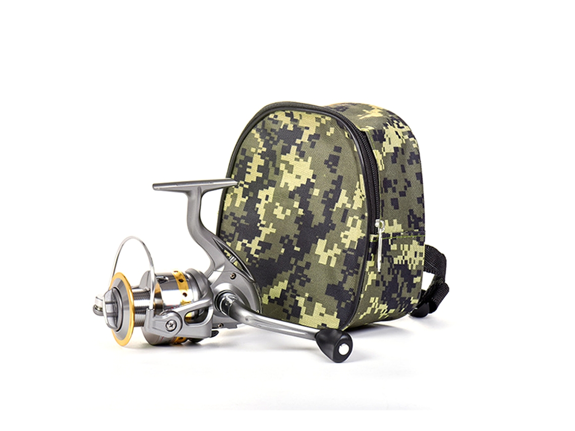Bolsa protectora para carrete de pesca portátil