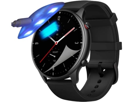 Kit de 4 Protectores de Pantalla Hidrogel para Amazfit GTR 2 Flexshield con Lámpara UV