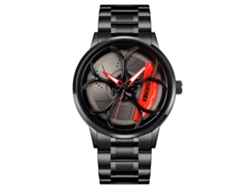 Reloj Skmei 1990 Para Hombre, Resistente Al Agua Hasta 30 M, Cronógrafo De Cuarzo Esqueletizado.