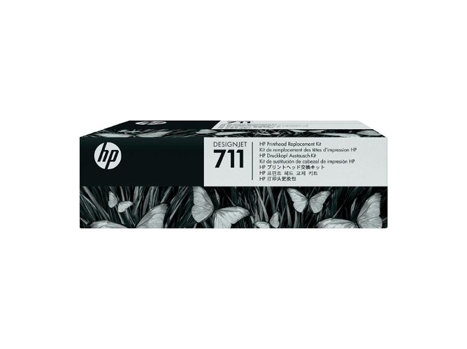 Cabezal de Impresión Original HP Kit de 711 C1Q10A  para DesignJet T120 ePrinter, T520 ePrinter