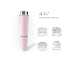 Masajeador de ojos eléctrico Eifson con vibración, lifting, reafirmante y atenuación de líneas de expresión (rosa)