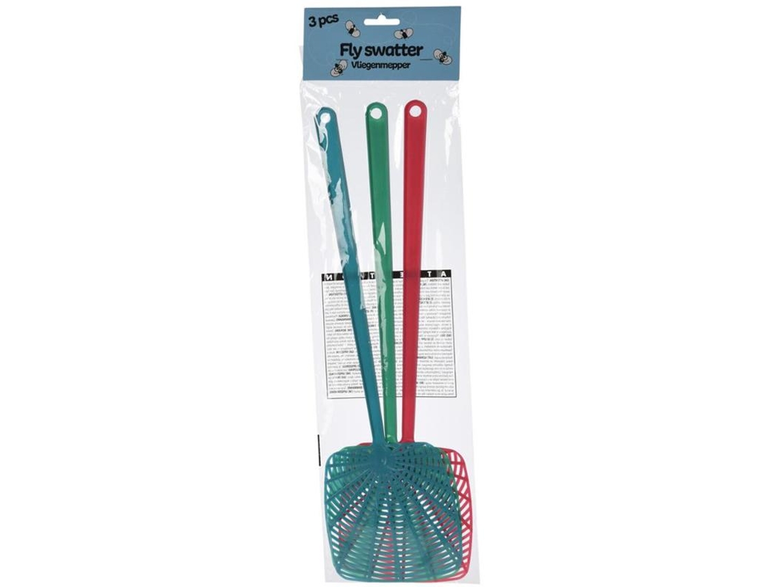 Matamoscas plastico 3 piezas blister 3