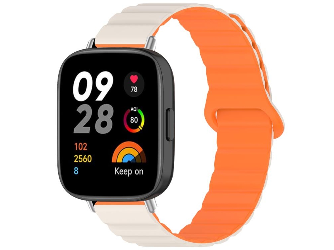 Correa magnética de silicona para Redmi Watch 3 - Brillante