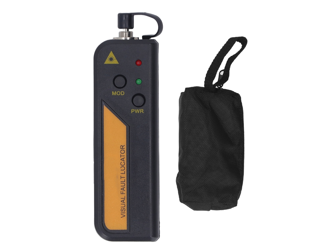 Localizador Visual De Fallas Por Fibra Óptica, Detector Portátil De 10 Km Con Conector Universal De 2,5 Mm.