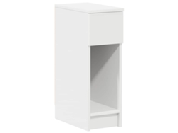 Maison Exclusive - Mesilla De Noche Con Cajón Blanca 20x36x60 Cm