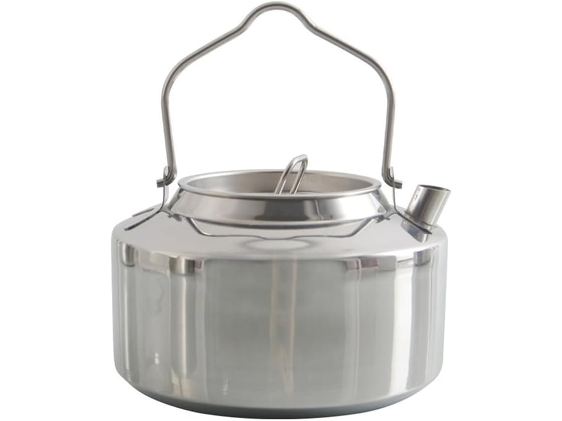 Cafetera colgante de acero inoxidable con asa para camping SFUSHOS