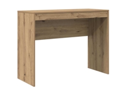 Mesa | Escritorio de roble artesanal, 100 x 40 x 76 cm