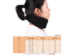 Colar Cervical De Espuma Para Alivio De Dor No Pescoço E Recuperação