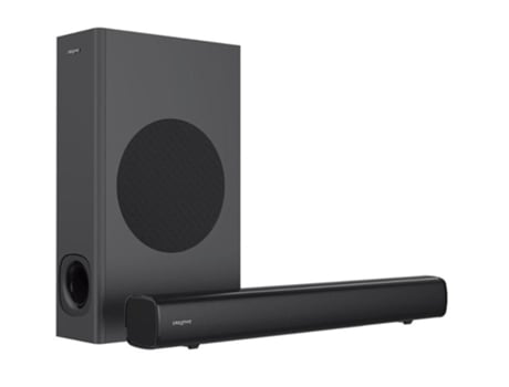 Creative Sound Bar Stage 2.1 Inalámbrico Bt Aux Mp3 Usb 80W Control Remoto