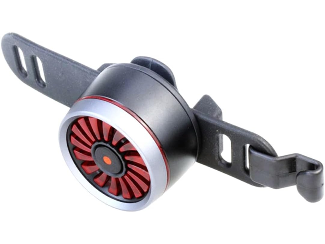 Luz trasera inteligente para bicicleta con sensor de luz, aleación de metal, aluminio.