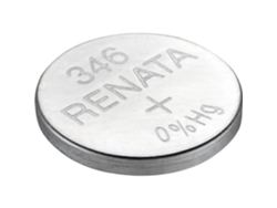 Batería Botón de Óxido de Plata 346 / SR712 SW 0% Mercurio RENATA