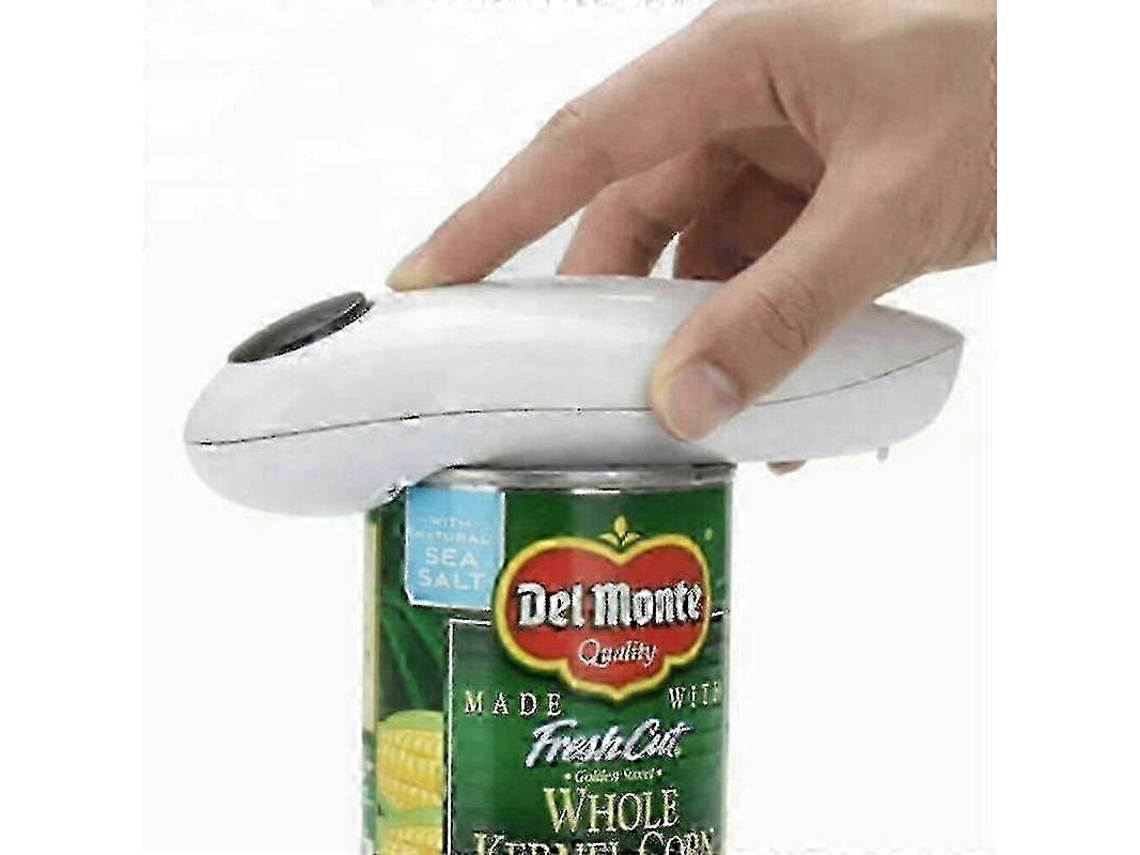 Abrelatas eléctrico de un solo toque, fácil de usar, para la cocina. Nostalgia88