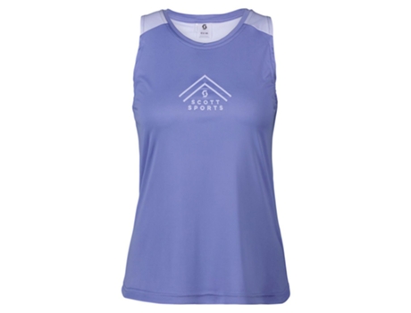 Camiseta sin Mangas de Mujer para Running SCOTT Endurance Tech Azul (S)
